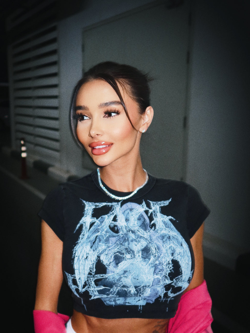 FACE YOUR FEARS CROP TOP