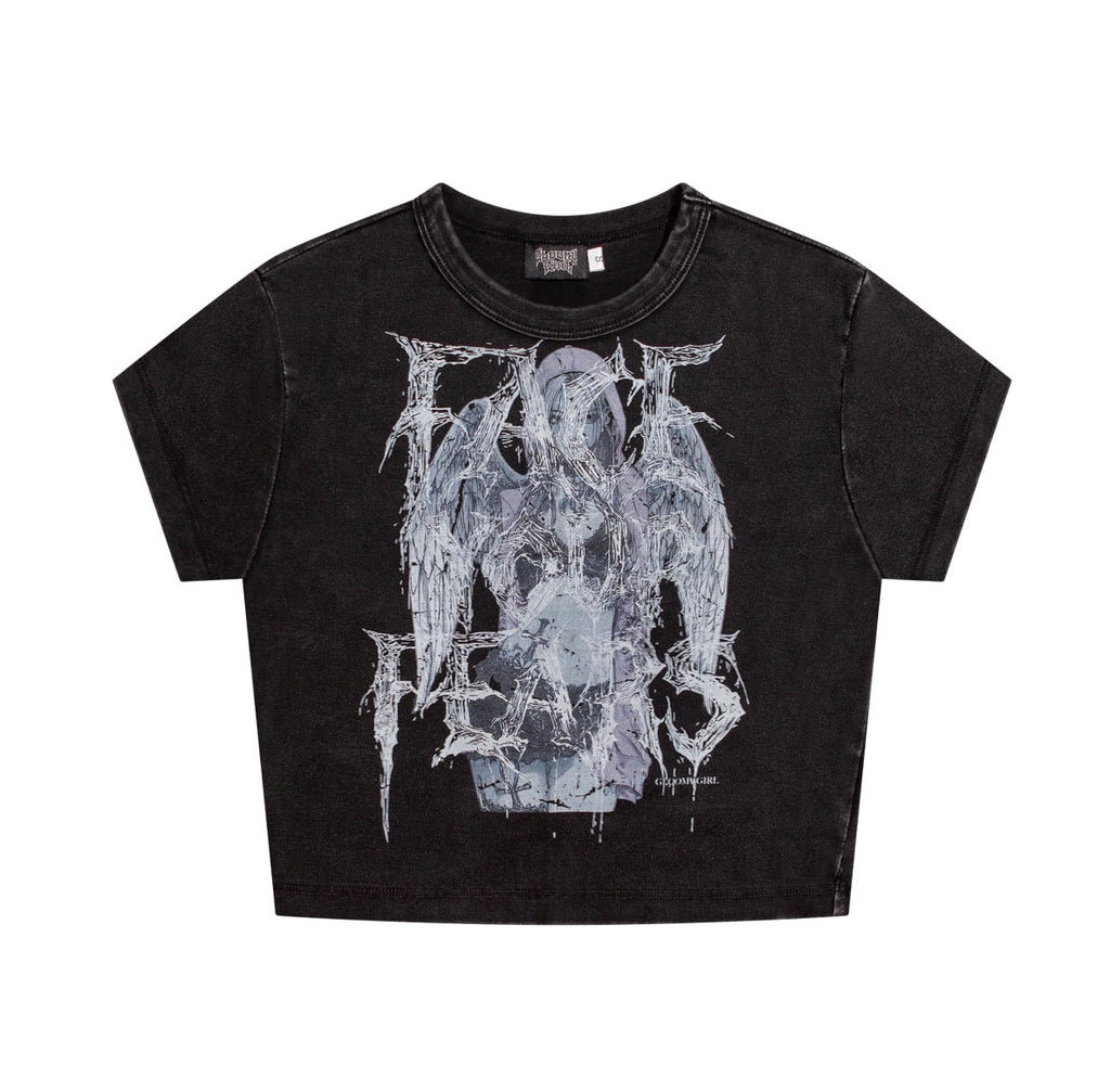 FACE YOUR FEARS CROP TOP